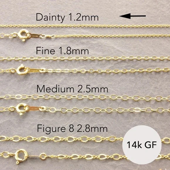32 Dainty Chain Necklace, gold delicate chain, gold necklace (z 445-1gd-sp)